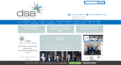 Desktop Screenshot of dsa.org.uk